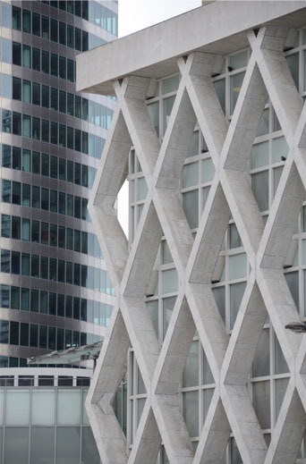 Office buildings, La Défense, Paris. 