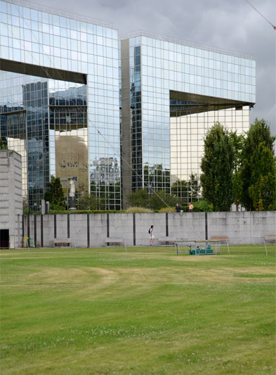 Parc André Citroën, 1992, Paris.