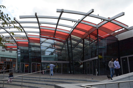 Médiacité, Liège, 2010. Ron Arad, architect.