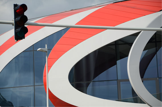 Médiacité, Liège, 2010. Ron Arad, architect.