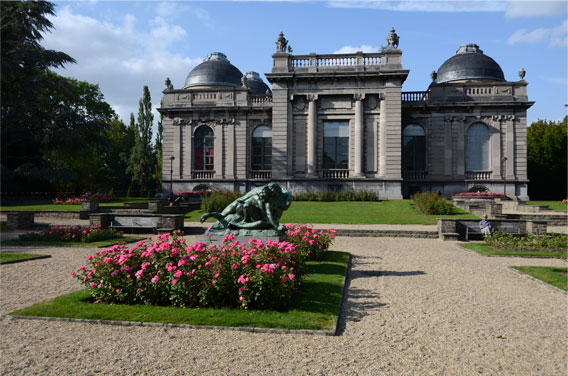 Garden at Museum of Modern and Contemporary Art, Liège.