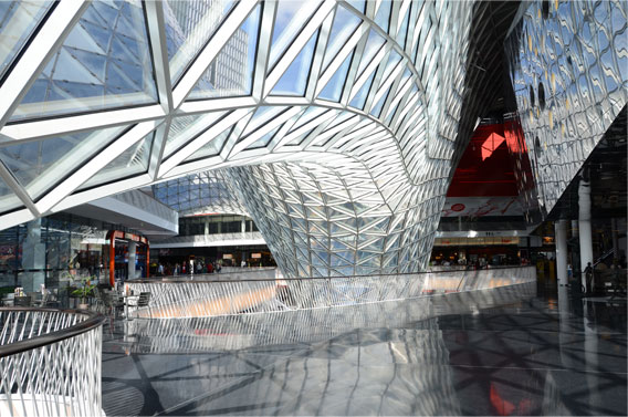 My Zeil shopping center, Frankfurt.