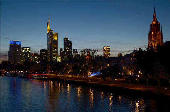 Main River, Frankfurt.