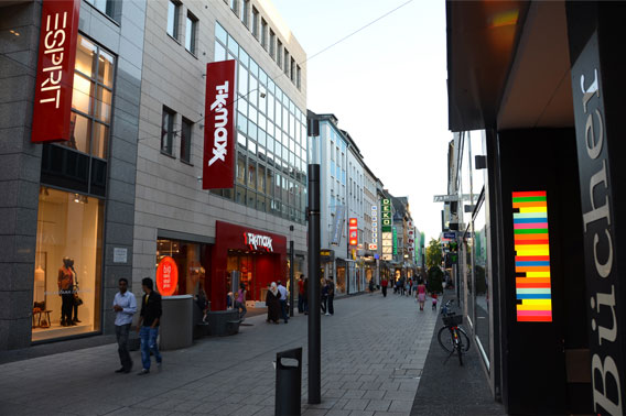 Shopping center, Koblenz.