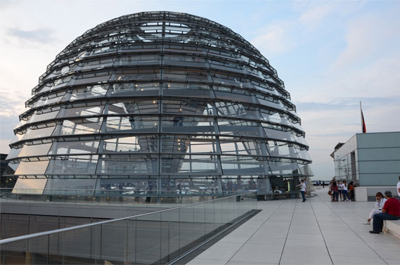 Reichstag building, Berlin.