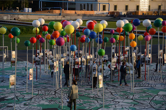 Art installation near Berliner Dom, Berlin.