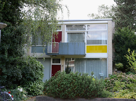 Mid-century modern residence, Amsterdam.